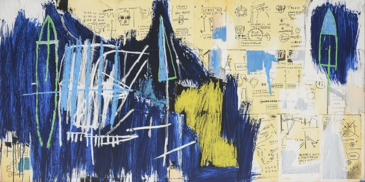 After Jean-Michel Basquiat, Odours Of Punt, 1983 - 2024, screen print on Saunders Waterford 425 gsm