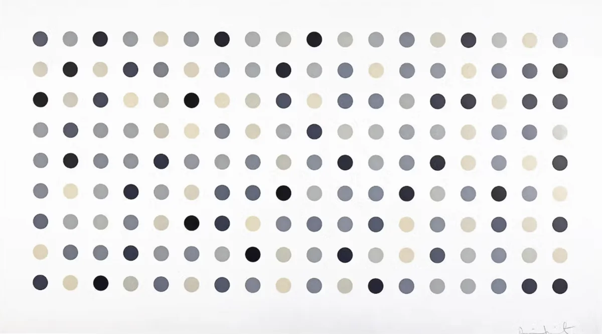 Damien Hirst, Diacetoxyscirpenol, 2005, spot etching