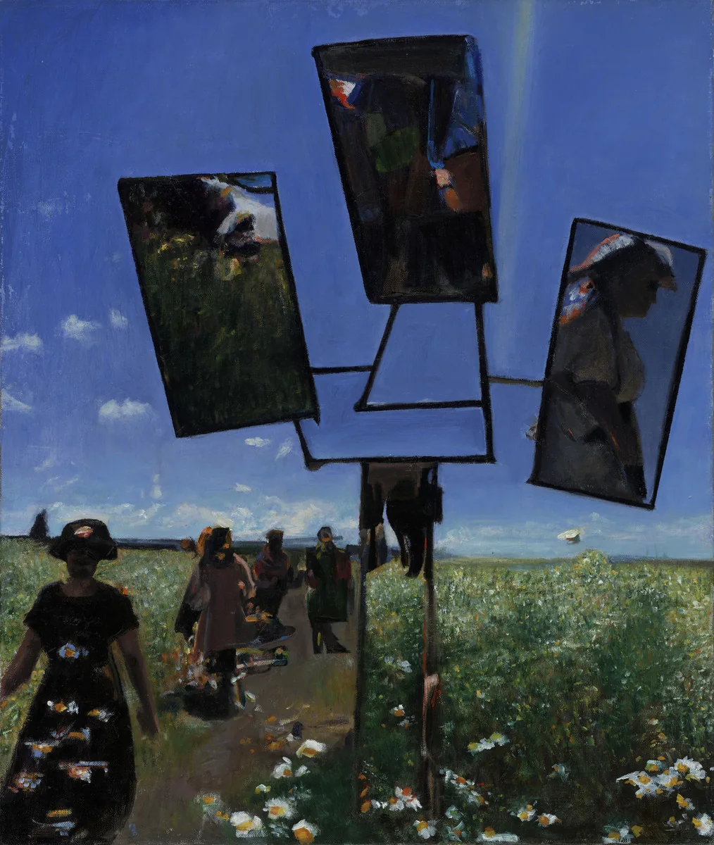 Renée Caouette, The Memory Museum II, oil on linen